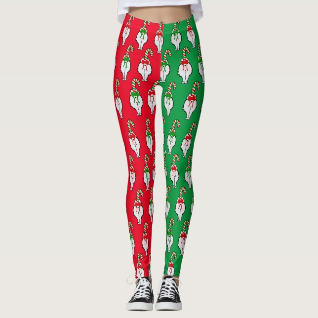 Leggings Navidades de Cat Butt (Anverso)