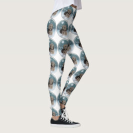 Leggings Navidades de Cockapoo