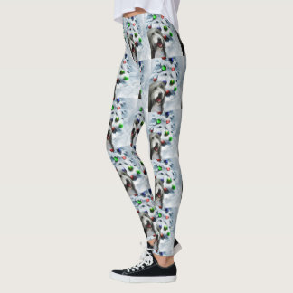 Leggings Navidades de Collie con barba