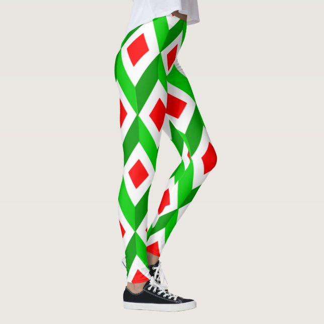 Leggings navidades de Cubes 3D (Derecha)