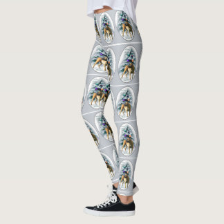 Leggings Navidades de Cute Boerboel