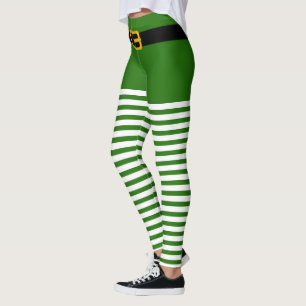 Leggings Navidades de disfraces de Santa Claus