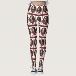 Leggings Navidades de English Springer Spaniel