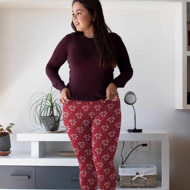 Leggings Navidades de Fa La Festive Holly (Subido por el creador)