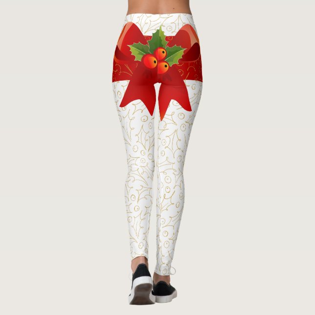 Leggings Navidades de Holly Jolly (Reverso)