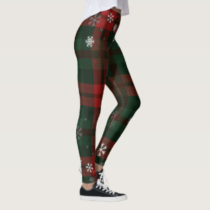 Leggings Navidades de invierno ruidosos con copas de nieve