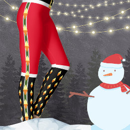 Leggings Navidades de la Novedad de Soldados Nutcracker de
