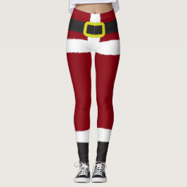 Leggings Navidades de la Novedad Santa Claus