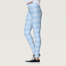 Leggings Navidades de las franjas azules de hielo Halloween