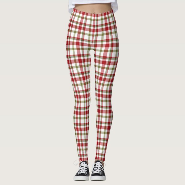 Leggings Navidades de mujeres/Leggings de papel cotidiano (Anverso)