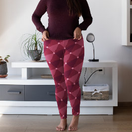 Leggings Navidades de Pajama en tonos rosas