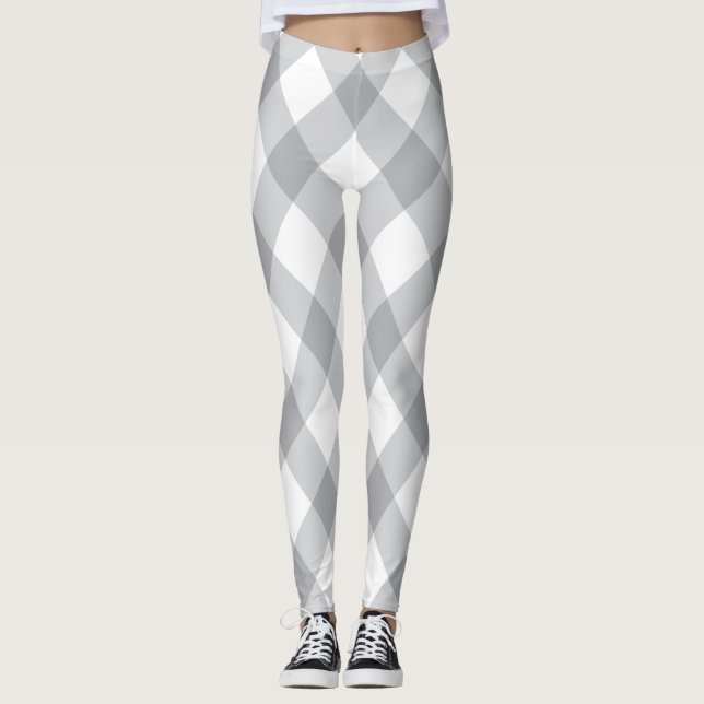 Leggings Navidades de patrones de gránulos y blancos (Anverso)