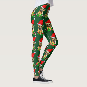 Leggings Navidades de perros de bullmastiff
