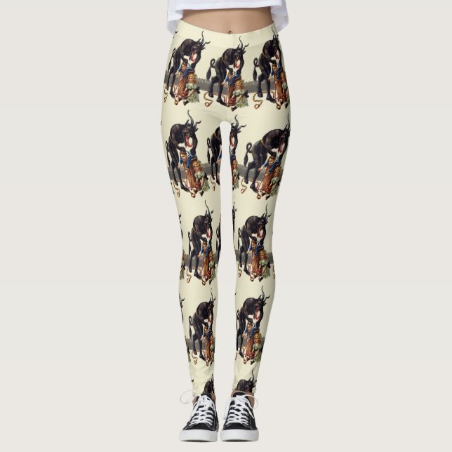 Leggings navidades de pesadilla krampus (Anverso)
