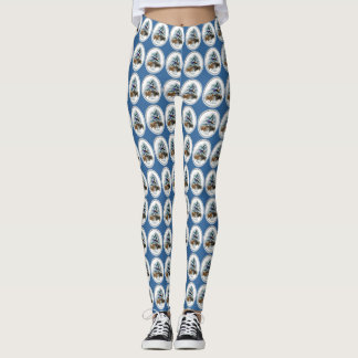 Leggings Navidades de Pomerania