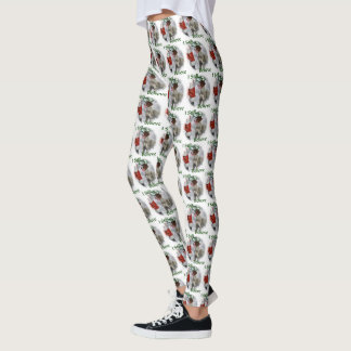 Leggings Navidades de punteros de Shorthtransmitidos de Ale
