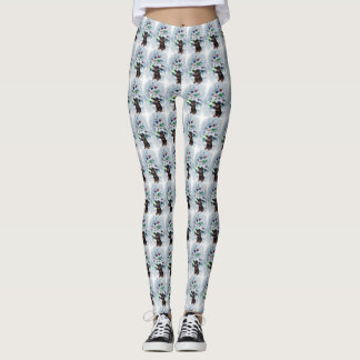 Leggings Navidades de Rottweiler Puppy