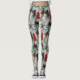 Leggings Navidades de Sable Rough Collie