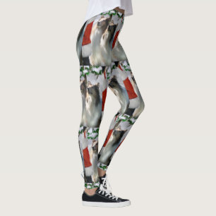 Leggings Navidades de Sable Rough Collie