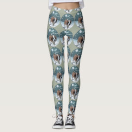 Leggings Navidades de San Bernard Puppy