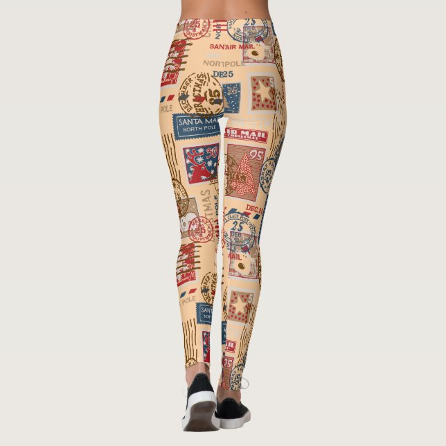 Leggings Navidades de sello (Reverso)