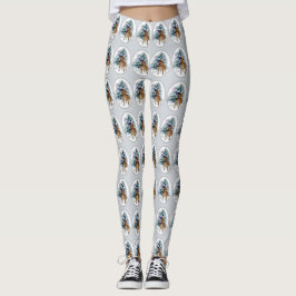 Leggings Navidades de Staffordshire Bull Terrier