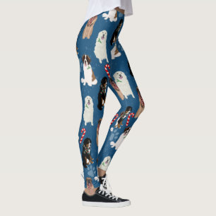 Leggings Navidades de vacaciones perros grandes