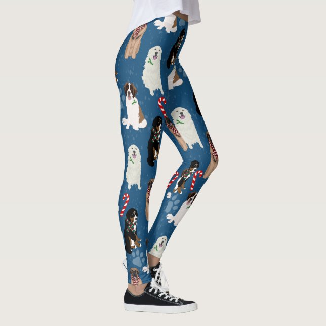 Leggings Navidades de vacaciones perros grandes (Derecha)