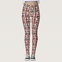 Leggings Navidades de Vizsla Lovers