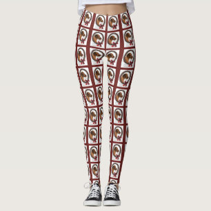 Leggings Navidades de Vizsla Lovers
