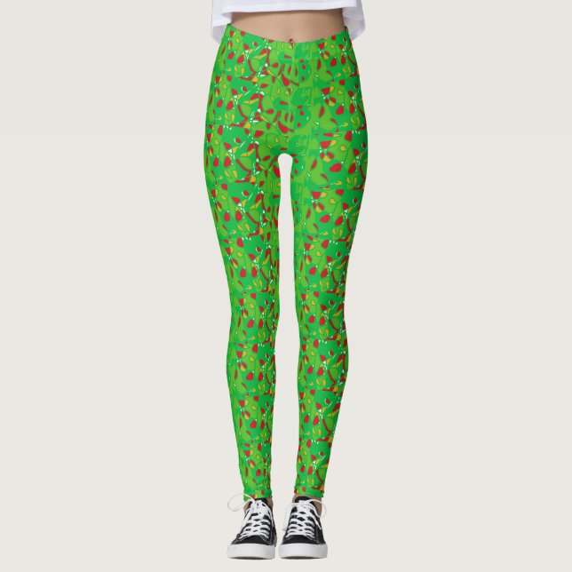 Leggings Navidades del día encantadores (Anverso)