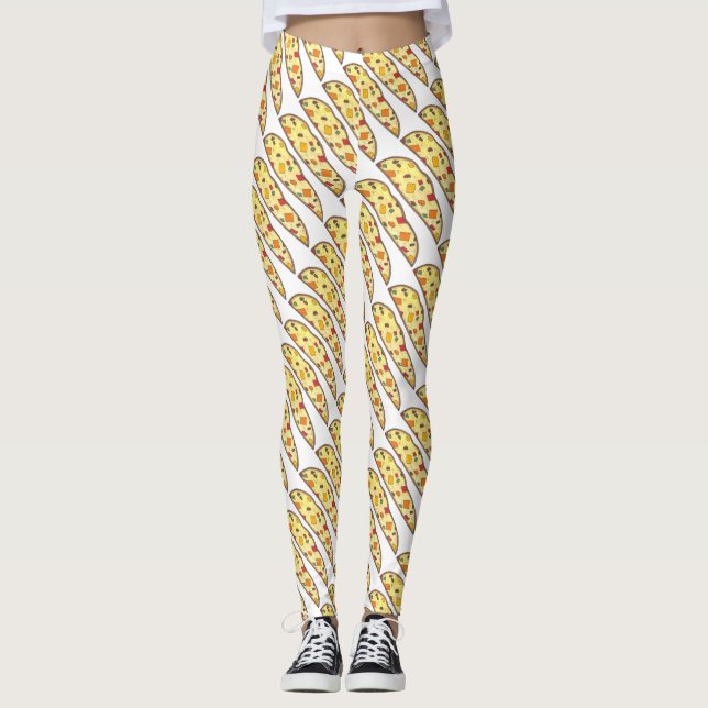 Leggings Navidades del feriado italiano Biscotti Fiesta Leg (Anverso)