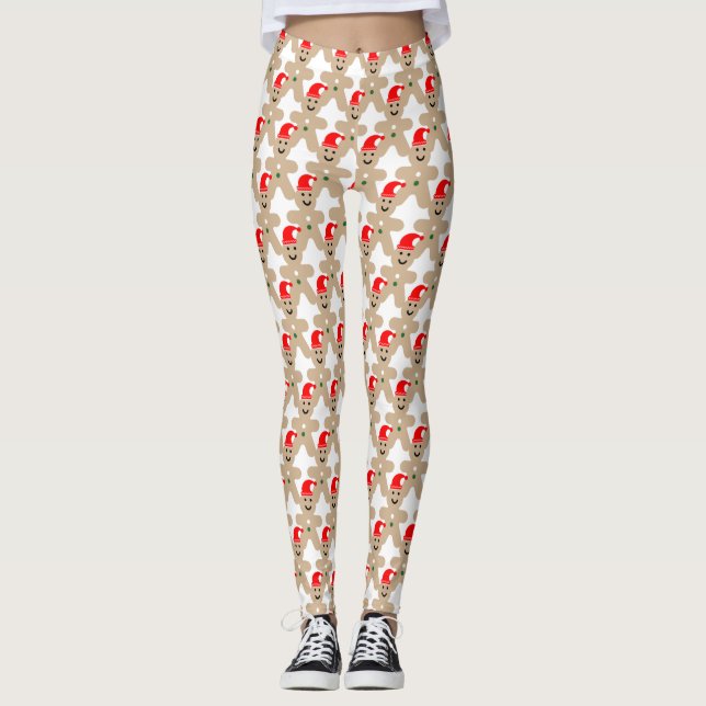 Leggings Navidades del Ginger Bread Man (Anverso)