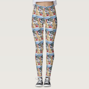 Leggings Navidades del Hound Dog Winter Afganos Wonderland