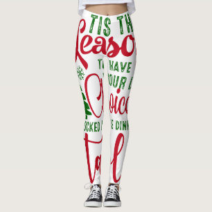 Leggings Navidades diseñan la temporada de elecciones