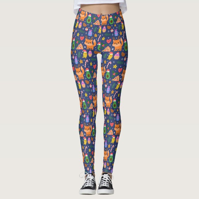 Leggings Navidades divertidos (Anverso)