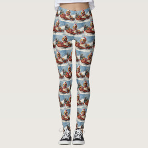 Leggings Navidades estadounidenses de Foxhound en inglés