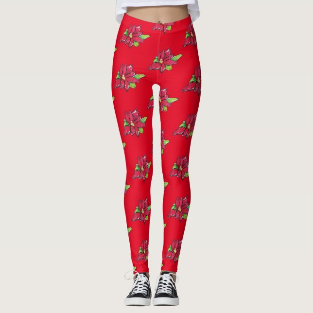 Leggings Navidades Eve Flower (Anverso)