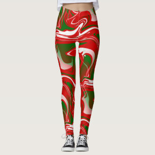 Leggings navidades feos trinquete de mármol trinquete