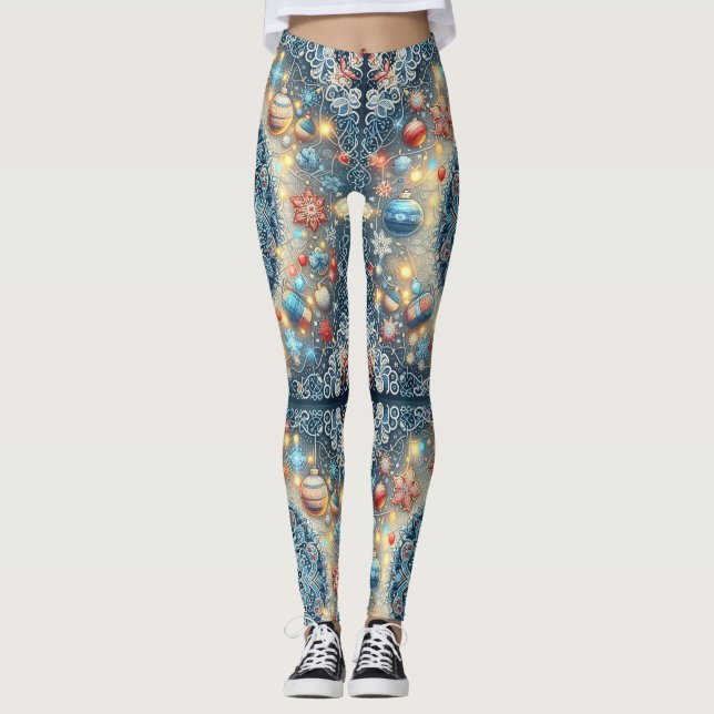 Leggings Navidades festivos (Anverso)