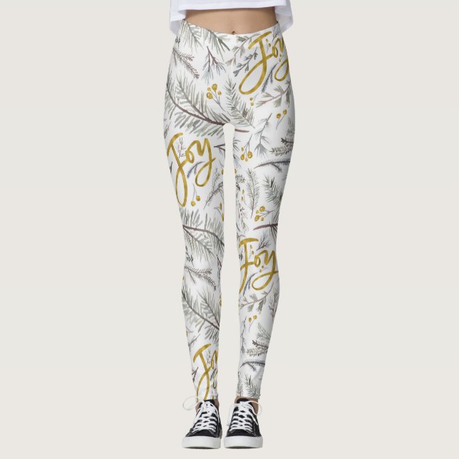 Leggings Navidades Fir Branches (Anverso)