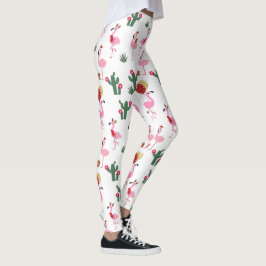 Leggings Navidades Flamingo Fiesta | Vacaciones