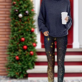 Leggings Navidades Galaxy Purpurina Dazzling