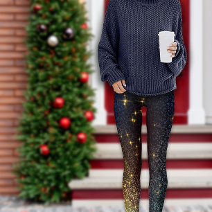 Leggings Navidades Galaxy Purpurina Dazzling