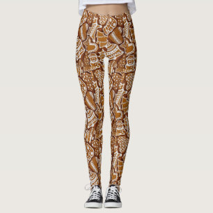 Leggings Navidades Gingerbread Holiday Cookies
