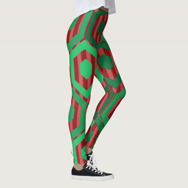 Leggings Navidades Hexagons (Derecha)