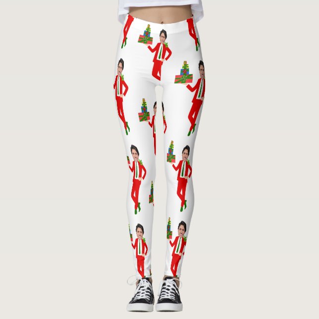 Leggings navidades justin trudeau (Anverso)