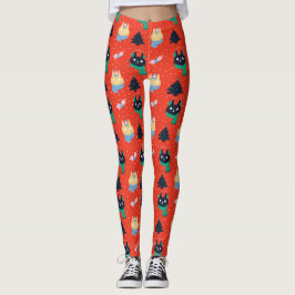 Leggings Navidades Kitties