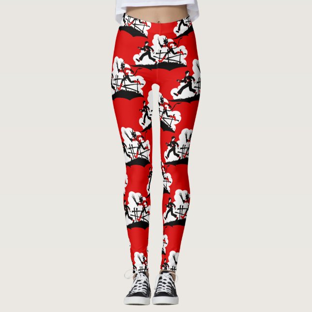 Leggings navidades krampus (Anverso)