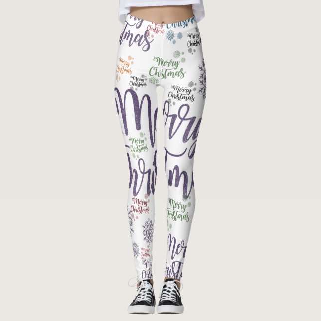 Leggings Navidades Leggings, Feliz Navidad (Anverso)
